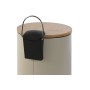 Secchio della spazzatura Home ESPRIT Beige Turchese Moderno 3 L (2 Unità)