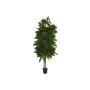 Albero Home ESPRIT Poliestere Legno 100 x 100 x 185 cm