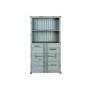 Scaffale Home ESPRIT Turchese Blu cielo Metallo Legno MDF 87 x 44 x 168,5 cm