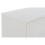 Cassettiera Home ESPRIT Bianco Metallo Vintage 80 x 35 x 102 cm