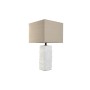 Lampada da tavolo Home ESPRIT Bianco Beige Cemento 30 x 30 x 58 cm