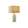 Lampada da tavolo Home ESPRIT Bianco Beige Cemento 30 x 30 x 58 cm