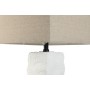 Lampada da tavolo Home ESPRIT Bianco Beige Cemento 30 x 30 x 58 cm