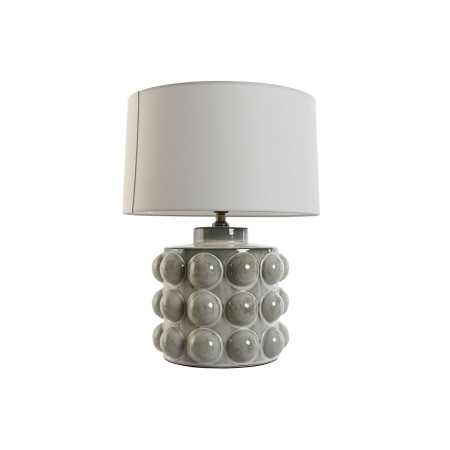 Lampada da tavolo Home ESPRIT Bianco Beige Porcellana 40 x 40 x 53 cm