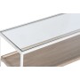 Consolle Home ESPRIT Bianco Metallo Cristallo 120 x 30 x 75 cm