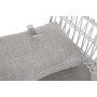 Poltrona Home ESPRIT Bianco Metallo 76 x 66 x 65 cm