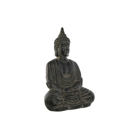 Statua Decorativa Home ESPRIT Grigio Buddha Orientale 50 x 30 x 69 cm