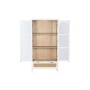 Stand Espositore Home ESPRIT Rattan Legno di paulownia 78 x 38 x 158 cm