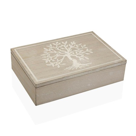 Scatola Decorativa Versa Albero Legno 7 x 29 x 21 cm