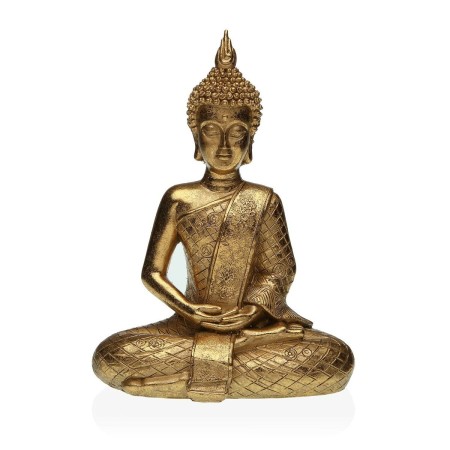 Statua Decorativa Versa Dorato Buddha 12 x 29 x 21 cm Resina