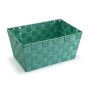 Cestino Versa Grande Turchese Tessile 20 x 15 x 30 cm