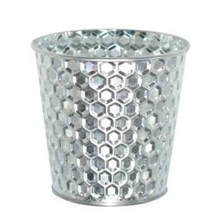 Vaso Versa Zink 11 x 10,6 x 11 cm Metallo