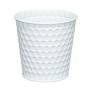 Vaso Versa Zink Bianco 11 x 10,6 x 11 cm Metallo