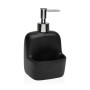 Dispenser di Sapone Versa Nero Ceramica