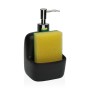 Dispenser di Sapone Versa Nero Ceramica