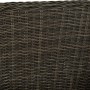 Tavolo con 6 sedie DKD Home Decor MB-166668 Cristallo Poliestere rattan sintetico Acciaio (200 x 100 x 75 cm) (7 pcs)