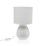 Lampada da tavolo Versa Bianco Ceramica 40 W 15,5 x 27,5 cm