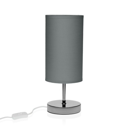 Lampada da tavolo Versa Grigio Metallo 40 W 13 x 34 cm