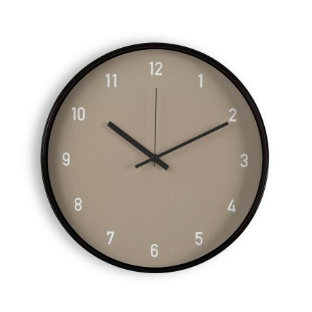 Orologio da Parete Versa Beige Cristallo Plastica 4 x 30 x 30 cm