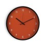 Orologio da Parete Versa Terracotta Cristallo Plastica 4 x 30 x 30 cm