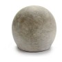 Statua Decorativa Grigio Cemento Sfera (13,5 x 12,5 x 13,5 cm) (12 Unità)