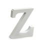 Lettera Z Legno Bianco (2 x 16 x 14,5 cm) (24 Unità)