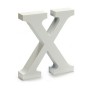 Lettera X Legno Bianco (2 x 16 x 14,5 cm) (24 Unità)