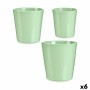 Set di Vasi Verde Argilla (6 Unità)