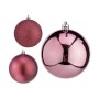 Set di palline di Natale Rosa Plastica 8 x 9 x 8 cm (24 Unità)