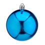 Set di palline di Natale Azzurro Plastica Ø 7 cm (12 Unità)