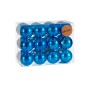 Set di palline di Natale Azzurro Plastica (12 Unità)