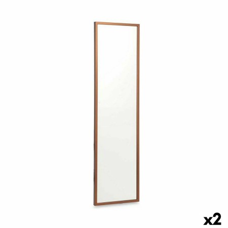 Specchio da parete 30 x 120 cm Bronce Legno MDF (2 Unità)