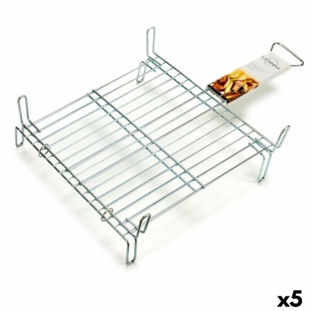 Grill Doppia 40 x 40 cm Acciaio zincato (5 Unità)