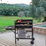 Barbecue a Carboni con Ruote DKD Home Decor Legno Acciaio (113 x 51 x 97 cm)