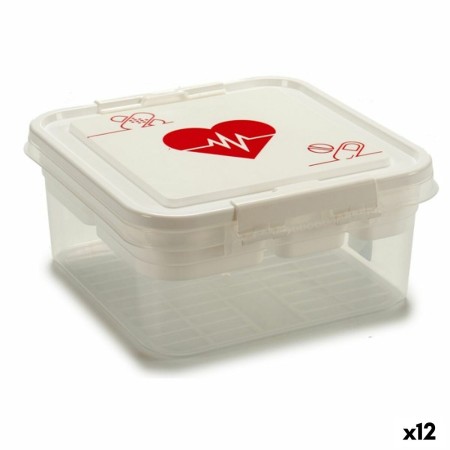 Kit di pronto soccorso Plastica 5 L 24,5 x 11,5 x 26 cm (12 Unità)