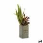 Pianta Decorativa Flowers Garden Marrone Verde 10 x 50 x 10 cm (4 Unità)