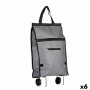 Carrello Pieghevole Con ruote 32 x 15 x 63 cm Grigio (6 Unità)