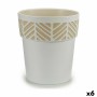 Vaso Autoirrigante Stefanplast Orfeo Bianco Plastica 29 x 29 x 29 cm (6 Unità)