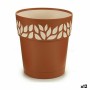 Vaso Autoirrigante Stefanplast Cloe Terracotta Plastica 15 x 15 x 15 cm (12 Unità)