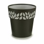 Vaso Autoirrigante Stefanplast Cloe Antracite Plastica 19 x 19 x 19 cm (12 Unità)