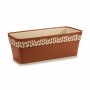 Vaso Autoirrigante Stefanplast Cloe Terracotta Plastica 17,5 x 17 x 49,5 cm (12 Unità)