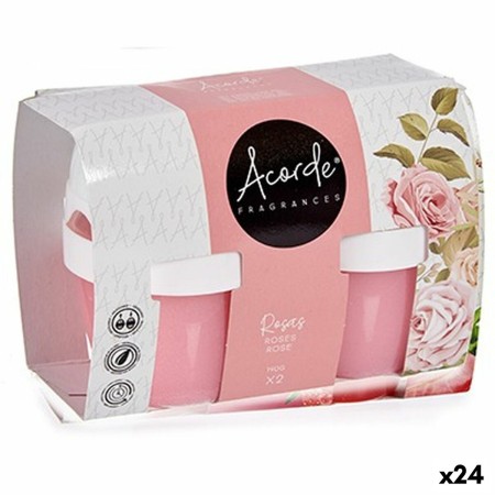 Set Deodorante per Ambienti Rose Gel (24 Unità)