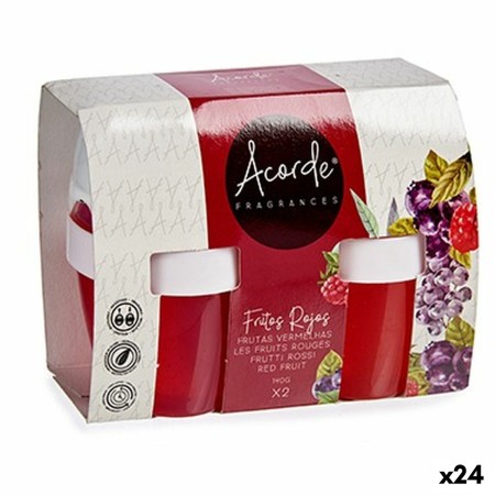 Set Deodorante per Ambienti Gel Frutti rossi (24 Unità)