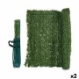 Recinzione da Giardino Prato 1 x 3 m Verde Plastica (2 Unità)