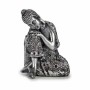 Statua Decorativa Buddha Seduto 10,5 x 15 x 12 cm (8 Unità)