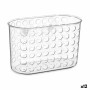 Portaoggetti da Doccia 19,3 x 12 x 9 cm Trasparente Plastica PVC (12 Unità)