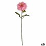 Fiore Decorativo Dalia Rosa 16 x 74 x 16 cm (6 Unità)