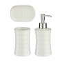 Set da Bagno Bianco Ceramica (12 Unità)