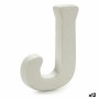 Lettera J Bianco polistirene 1 x 15 x 13,5 cm (12 Unità)