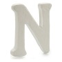 Lettera N Bianco polistirene 1 x 15 x 13,5 cm (12 Unità)